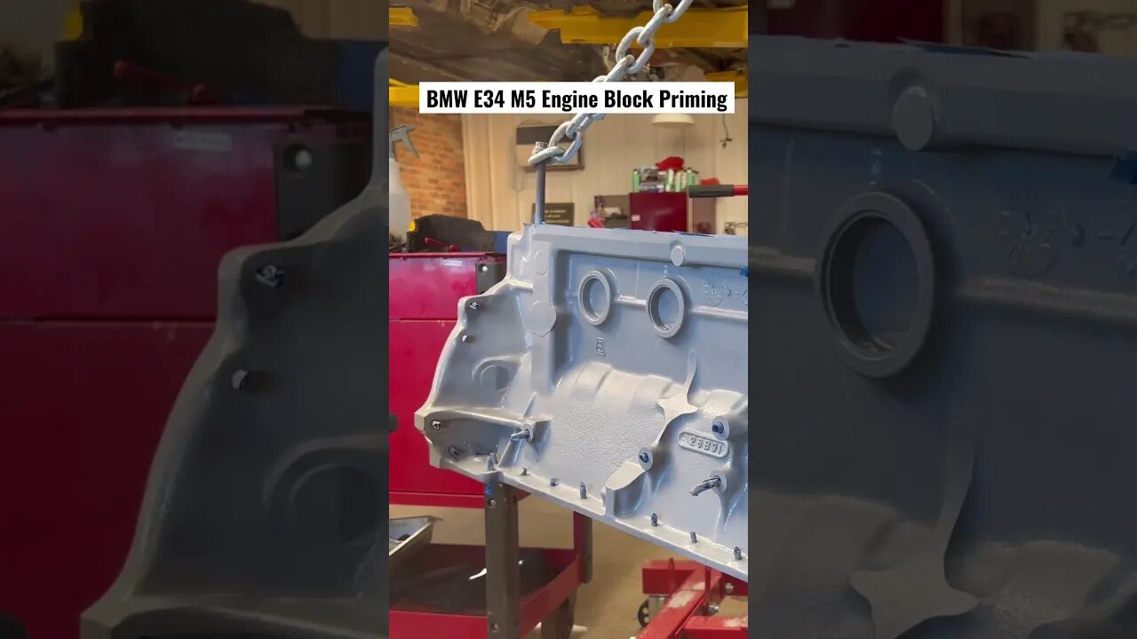 BMW E34 M5 Engine Block Priming #bmw #engine #mechanic #automobile #bmwm5 #car #bmwe34 #carmechanic