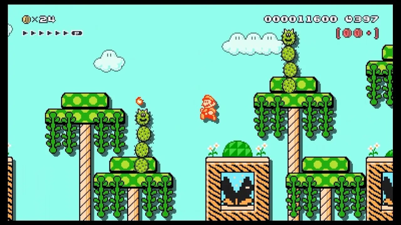 I failed a geography test in Mario Maker 2!