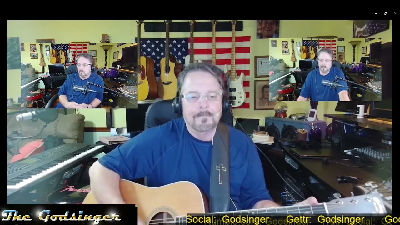 Godsinger Music: Holy, Holy, Holy, with 3 Godsingers!