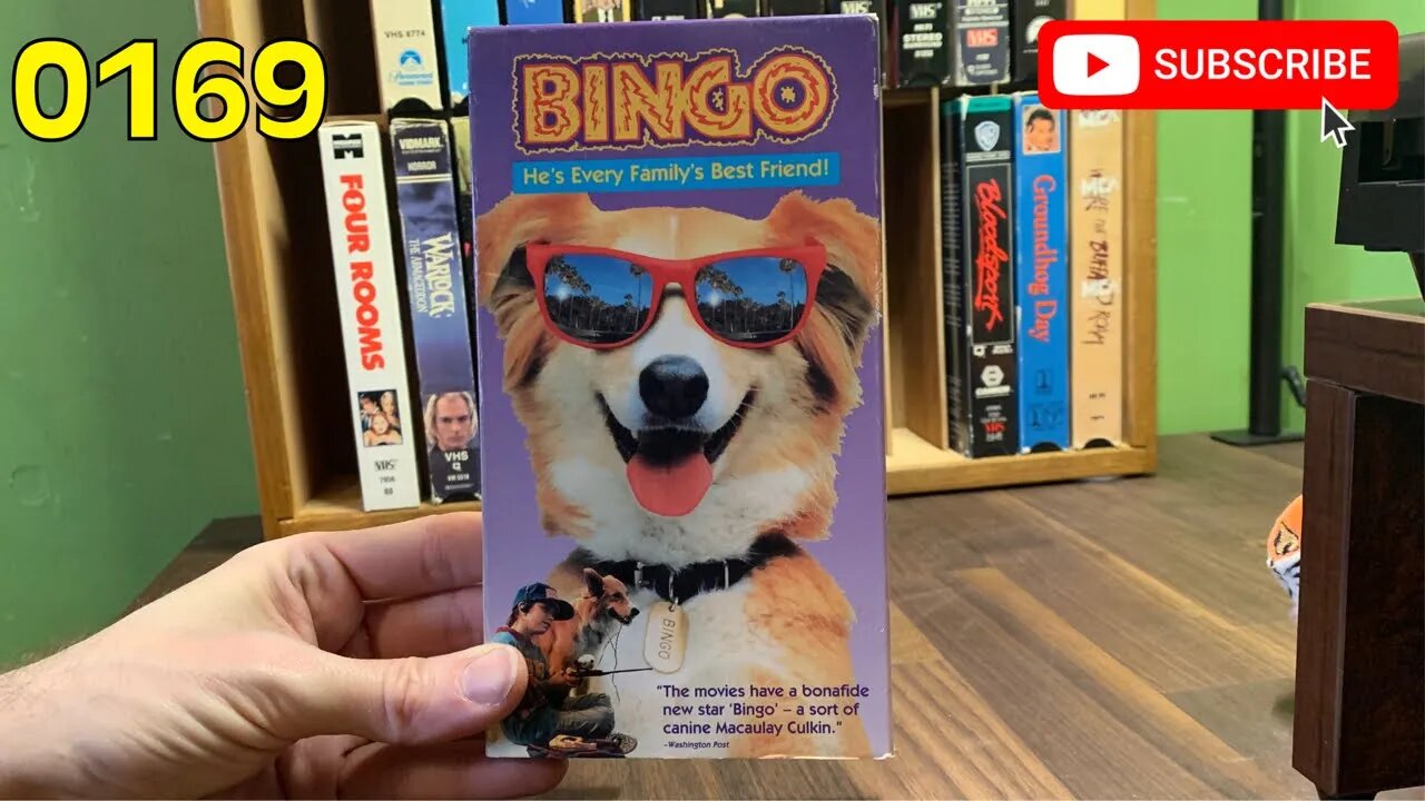 [0169] BINGO (1991) VHS INSPECT [#bingo #bingoVHS]