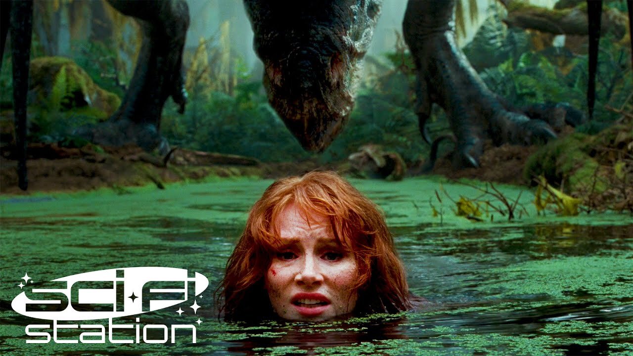 Claire Hides From The Therizinosaurus | Jurassic World: Dominion (2022) | Sci-Fi Station