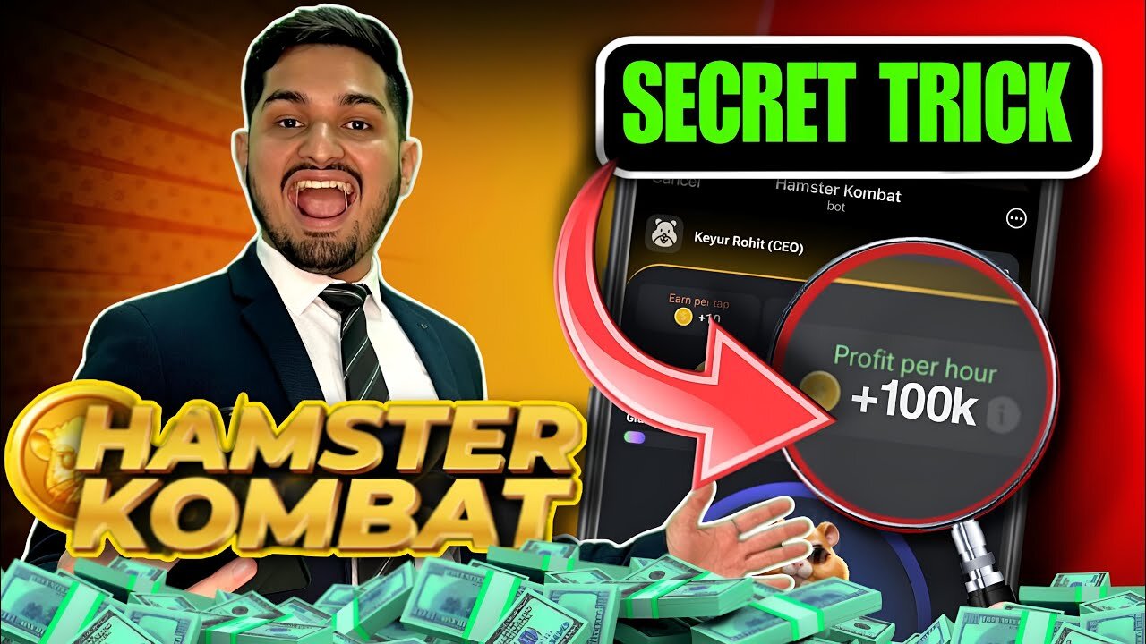 Hamster Kombat Secret Trick Reveal | Profit Per Hour Increase $100k | Hamster Kombat Combo Card