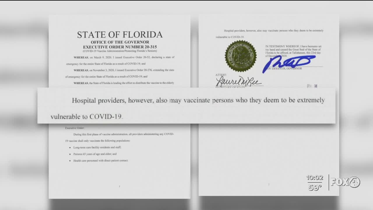 Legal vaccine "exception" rule exists