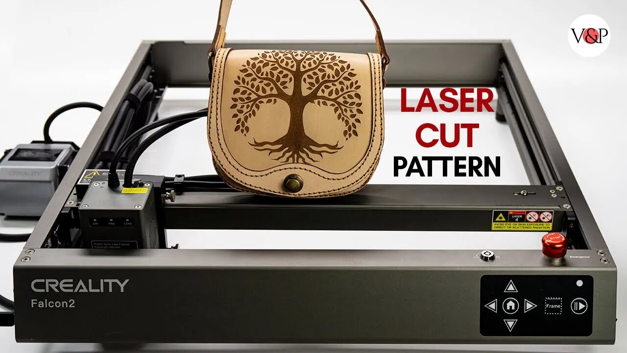 How to Make a Laser Cut and Engraved Bag (Link to Pattern and DXF in Description)