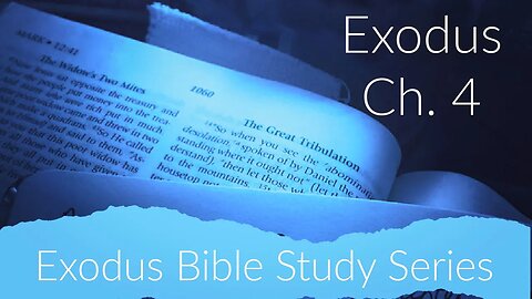 Exodus Ch. 4 Bible Study | Moses Heads to Egypt