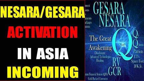 D.S'S NEXT HOAX INVOMING!!! TOP AISAN LEADERS MEETING FOR NESARA/GESARA - TRUMP NEWS