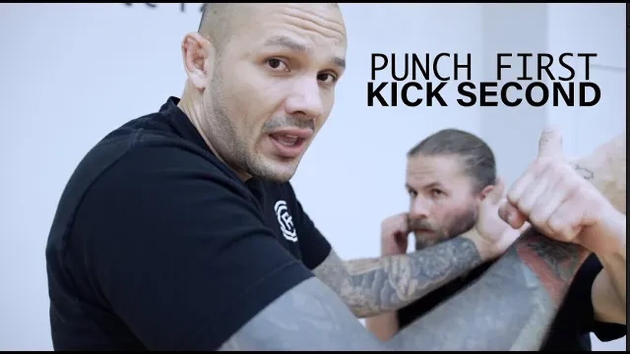 Punch First, Kick Second for Self Defense