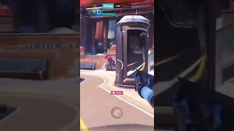 I saved SOLDIER #gaming #overwatch2 #clips