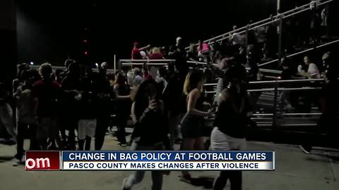 Shootings at FL high school football games lead to changes in security for Pasco County