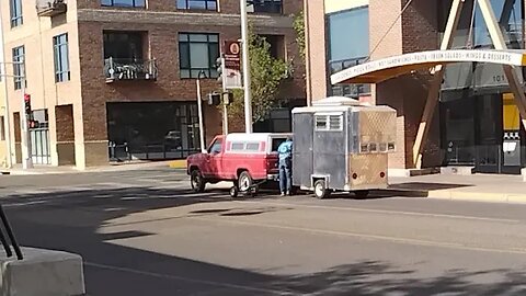 Albuquerque Downtown Hotdog Man!