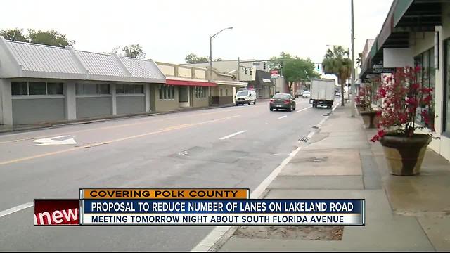 Lakeland considering changes to S. Florida Ave.