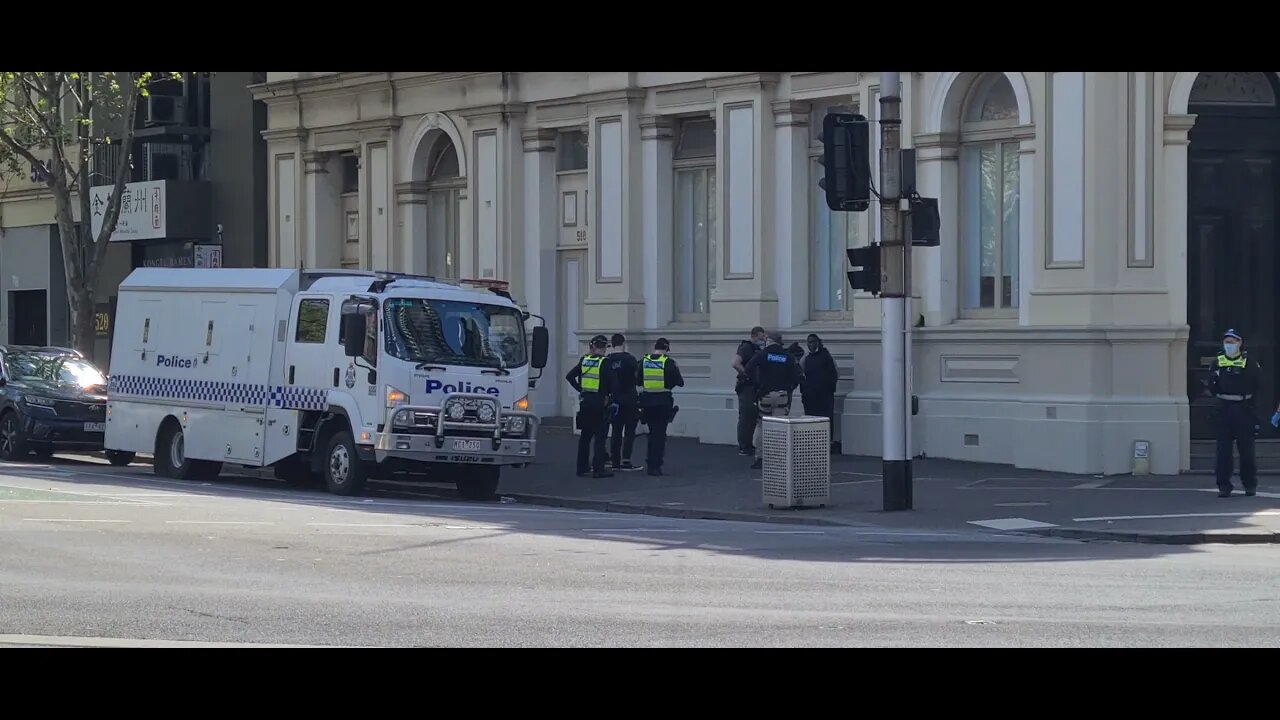 Man under arrest #CMFEU