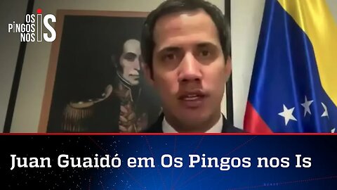 EXCLUSIVO - Guaidó: Maduro se mantém no poder de forma brutal