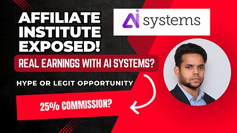 Affiliate Institute (AI Systems) Review: Can You Really Make Money?