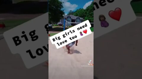 So what if she’s one hundred and fifty pounds over weight 👑