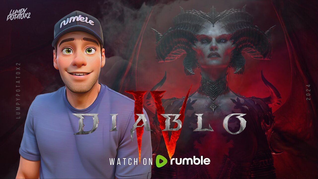 Diablo 4: First Time Playing - #RumbleTakeover