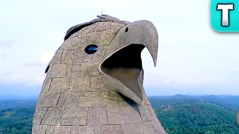 Largest Bird Statue + Paintball!?! | Jatayu Earth's Center