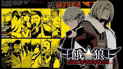 Garou Mark of The Wolves Mugen Marco Vs Jenet