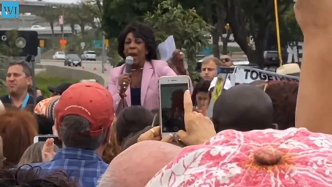 Maxine Waters Proclaims 'God Is On Our Side,' Calls For Mob Action Against Cabinet Members