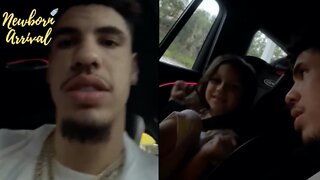 LaMelo Ball Plays Rock Paper Scissors Wit Niece Zoey! ✂️