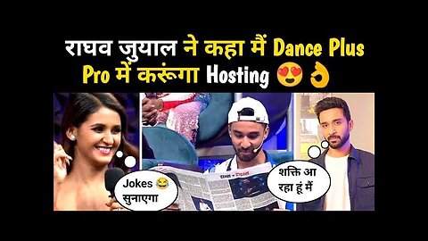 Raghav Juyal funny jokes in Dance 4