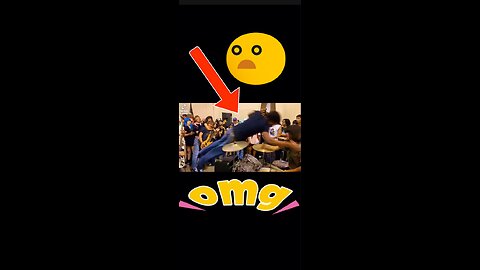 Guy leaps over drum set 🫣💥🥁🥴🤣😂🤣😂