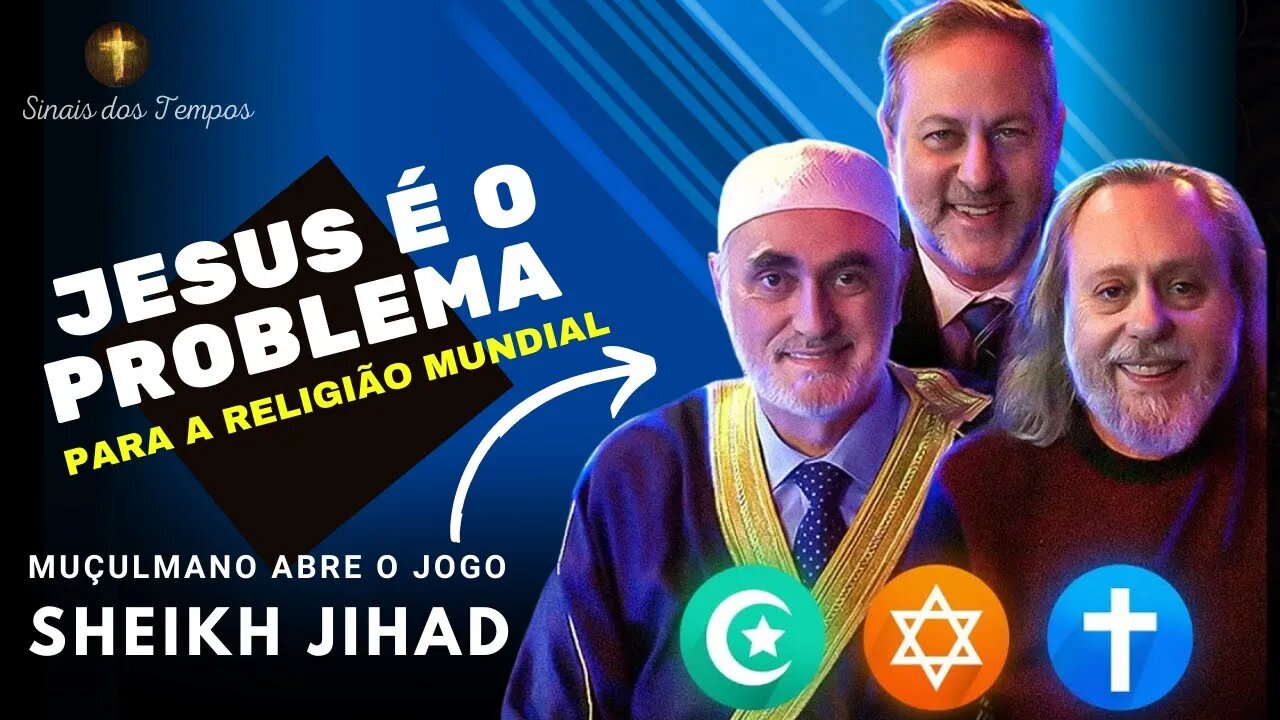 JESUS É O PROBLEMA DA RELIGIÃO MUNDIAL - CAIO FÁBIO, SHEIKH JIHAD E RABINO VENTURA Podcast (React)