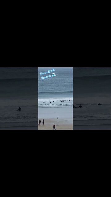 Towan Beach Newquay ⛱️ #surf #surfing #surfers #beach #beachlife #beachvibes #beaches #newquay #vwt4