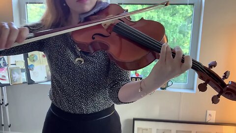 1 Oct D Major Scale Viola Tutorial