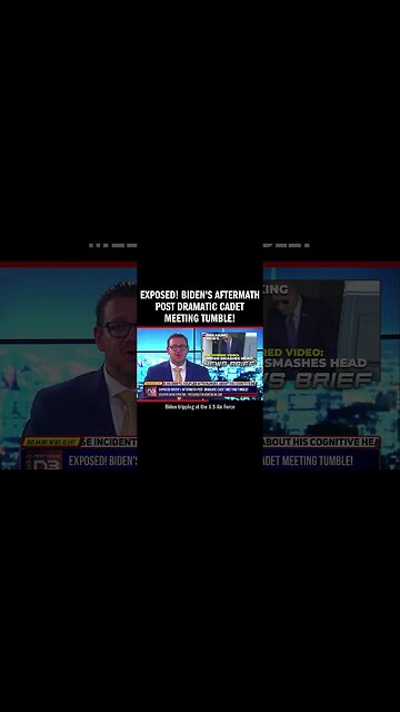 Exposed! Biden's Aftermath Post Dramatic Cadet Meeting Tumble!