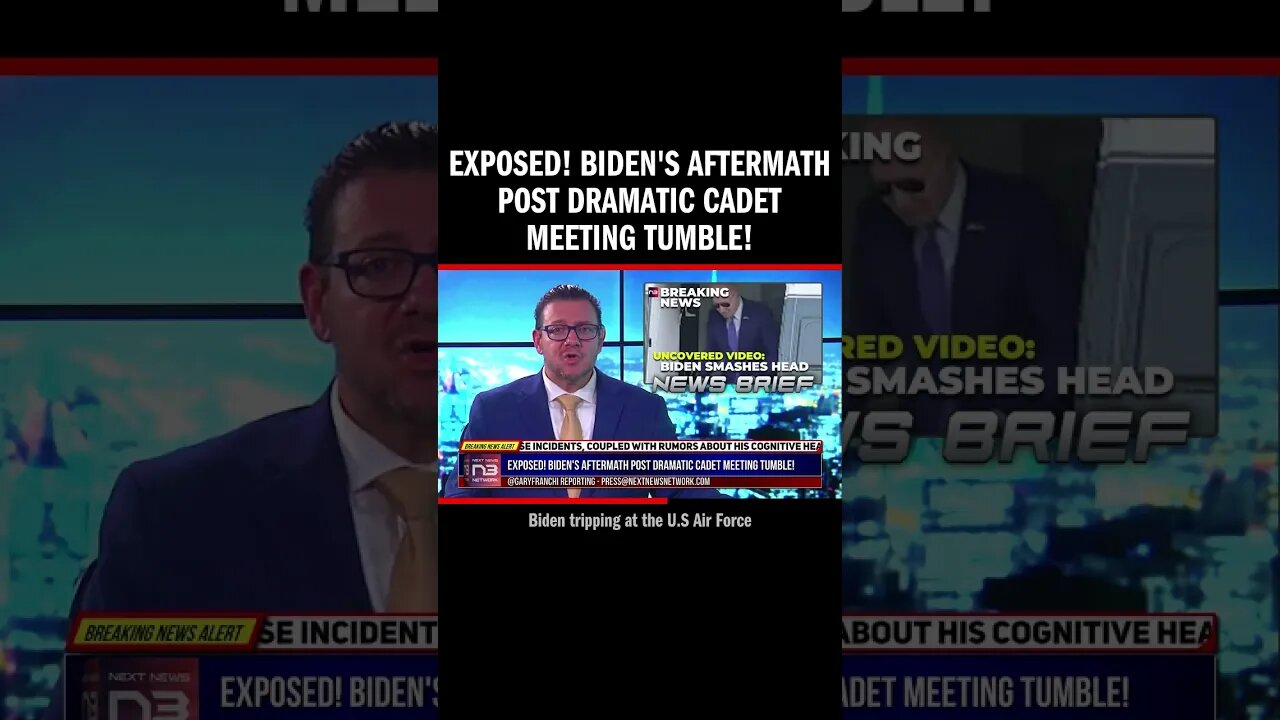 Exposed! Biden's Aftermath Post Dramatic Cadet Meeting Tumble!