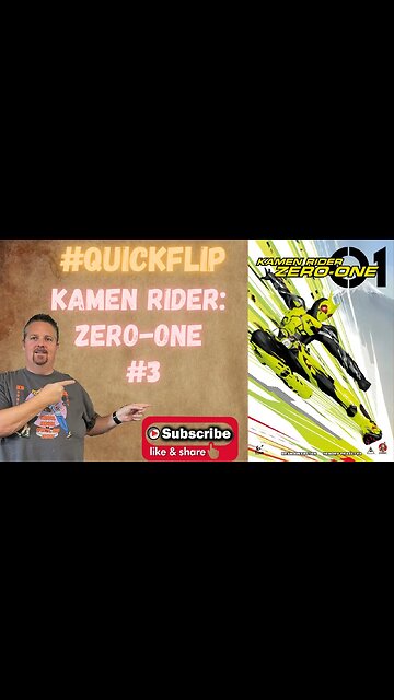 Kamen Rider: Zero-One #3 Titan/Stonebot #QuickFlip Comic Review Easton,Hendry Prasetya #shorts