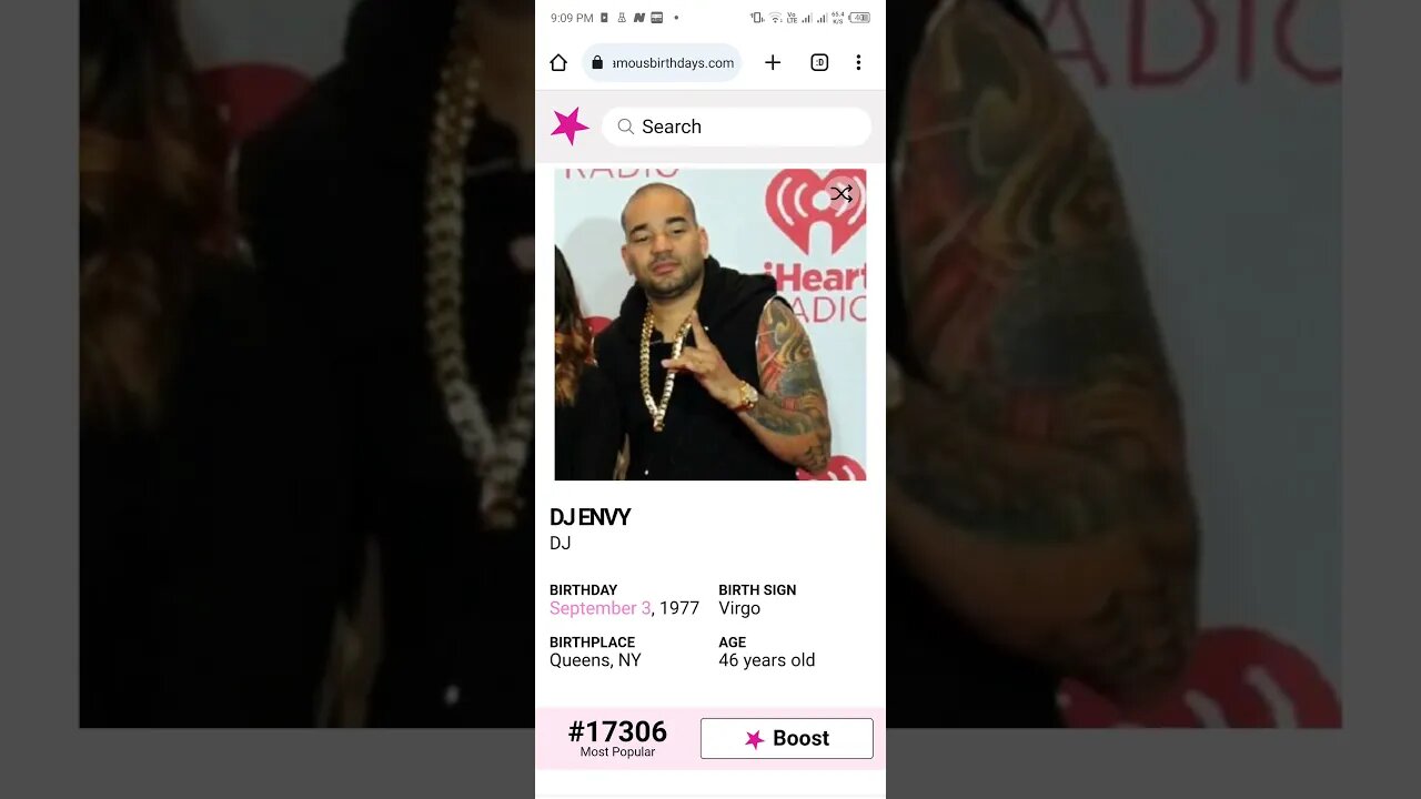 HAPPY 46 BIRTHDAY DJ ENVY