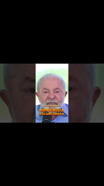 HIPOCRISIA DE LULA É ESCANCARADA! #shorts #tiktok #lula
