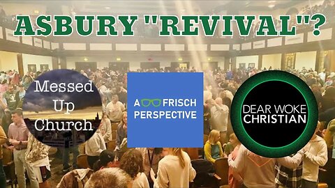 Having a discussion with @StevenKozarMessedUpChurch and @AFrischPerspective the Asbury event