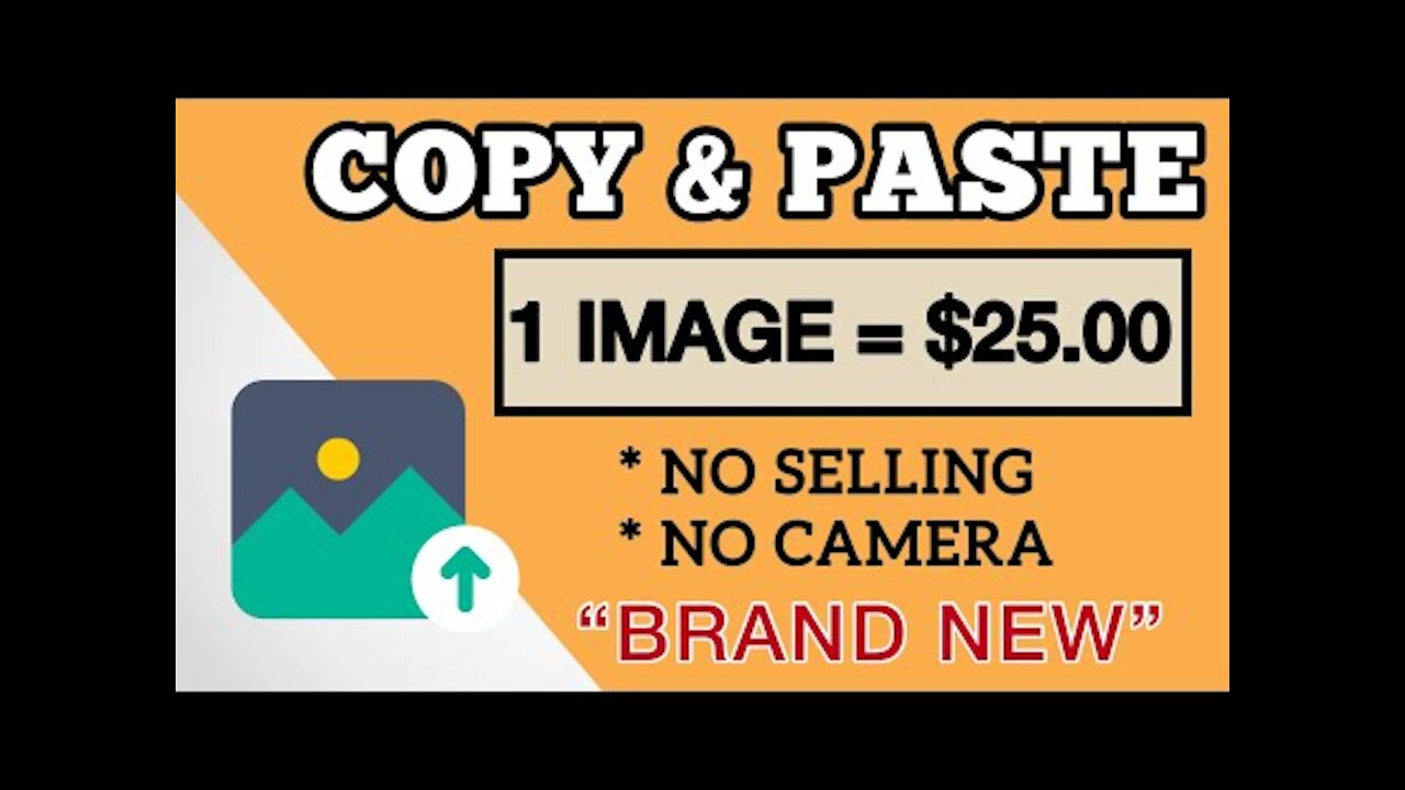 Copy & Paste FREE Images To Make $20 Per Image | Make Money Online 2021