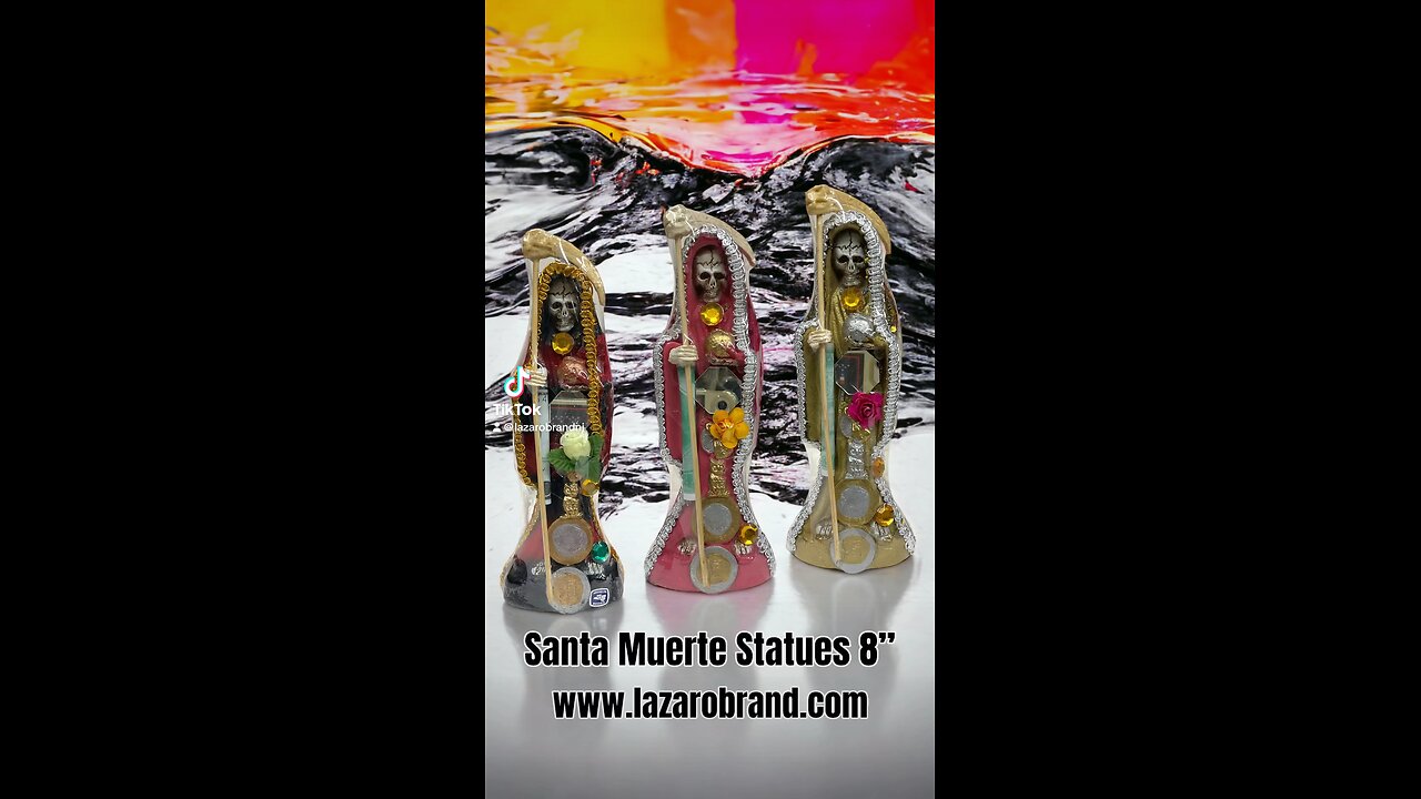 Santa Muerte 8” Statues🌙 www.lazarobrand.com/santamuertestatues