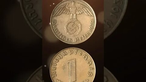 Alemanha 1 Rechspfennig 1939. #shorts #viral #coinnotesz