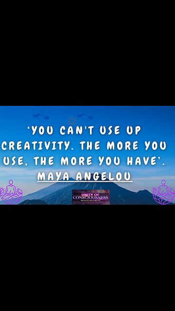 You can't use up creativity, Unlock Endless Creativity: Maya Angelou's Wisdom #shorts #Creativity