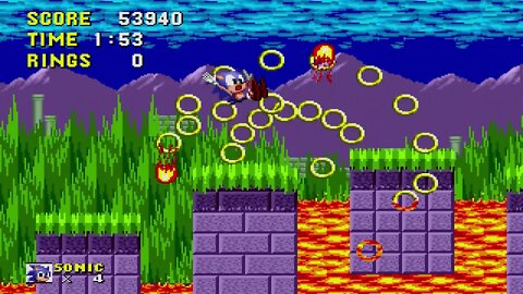 Sonic the Hedgehog (1991) - Gameplay