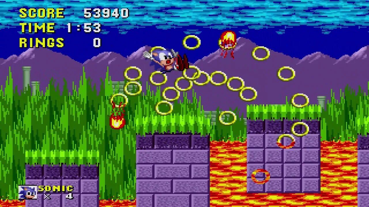 Sonic the Hedgehog (1991) - Gameplay