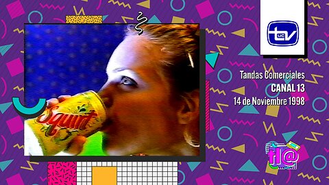 Tandas Comerciales Canal 13 (14 de Noviembre 1998)