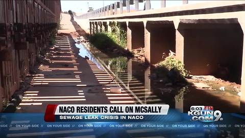 Cross-border sewage becomes political issue