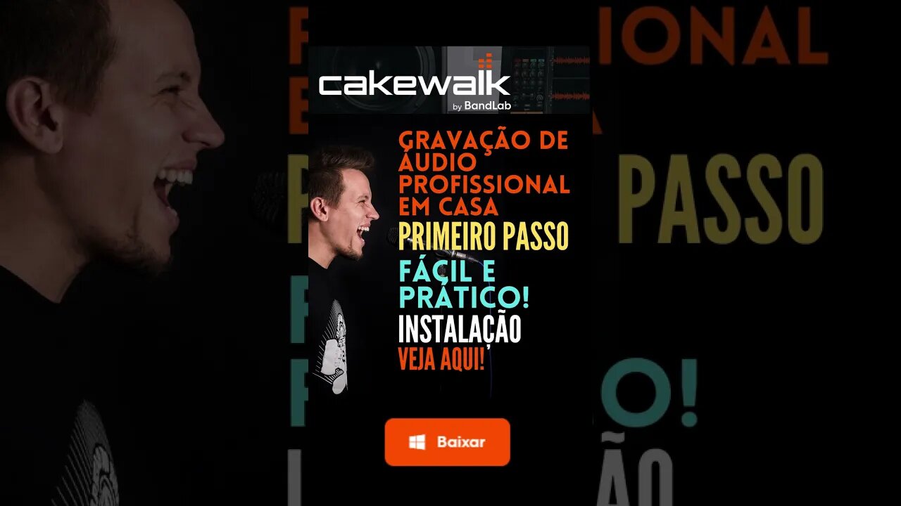 Download | Cakewalk By BanLab | Como editar música #shorts