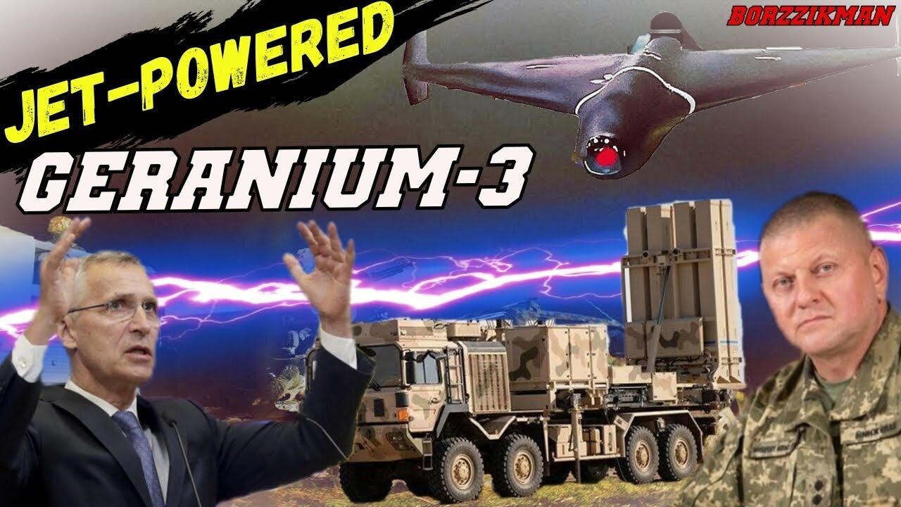 Russia's Newest Drone 'GERANIUM-3' Turned Remnants Of The Ukrainian Air Defense Into Scrap Metal