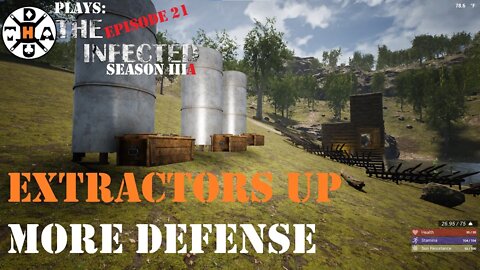 The Infected Gameplay S3AEP21 Getting Extractors Up & Running And More Spike Traps