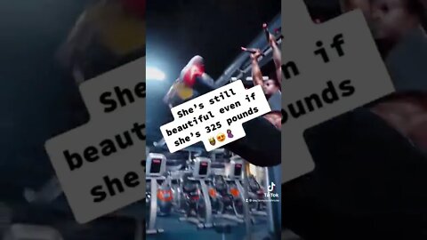 Who cares if your girl is not in shape 👑