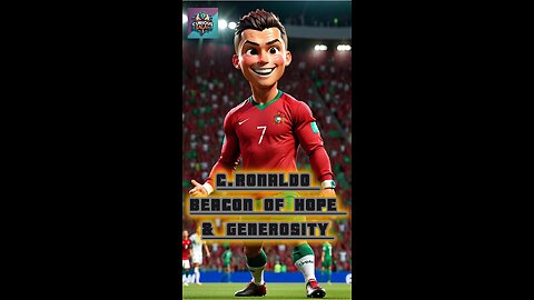 C. Ronaldo Beacon of Hope & Generosity #facts #cristianoronaldo #hope #generalknowledge #football