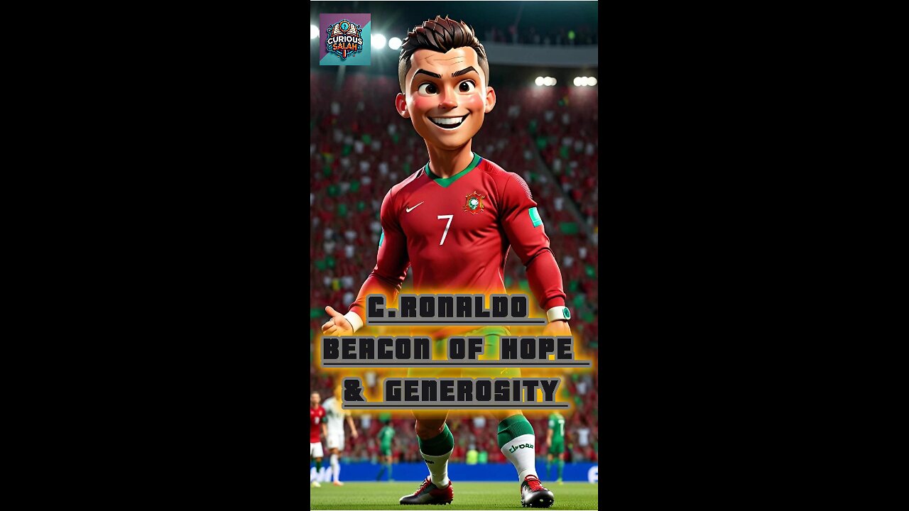 C. Ronaldo Beacon of Hope & Generosity #facts #cristianoronaldo #hope #generalknowledge #football