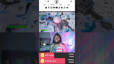 Rock Mercury plays Fortnite, live with Rockers and Mercurians on TikTok